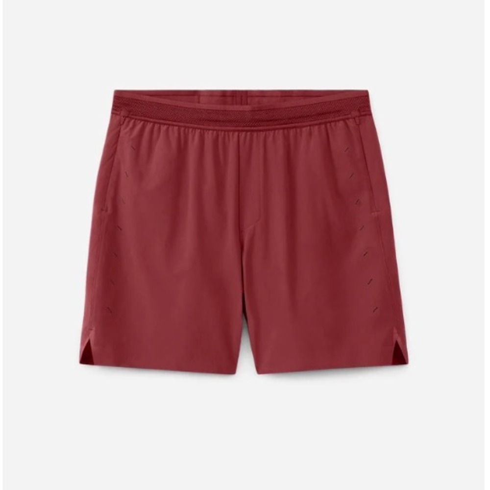Ten Thousand Mens Session Shorts Size Small Maroon Unlined Training Running